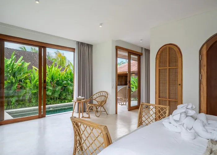ヴィラ Tembaga By Evdekimi - Rice Field Views With Outdoor Lounge & Pool ウブド